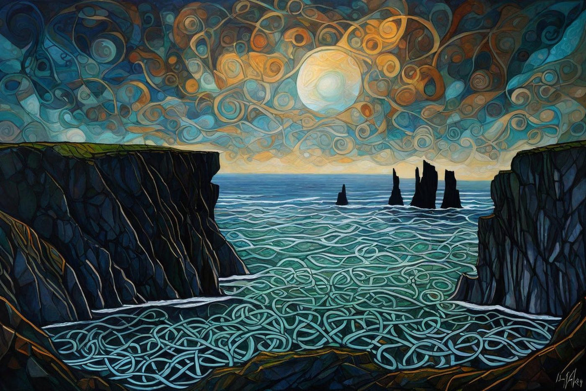 Between Black Cliffs