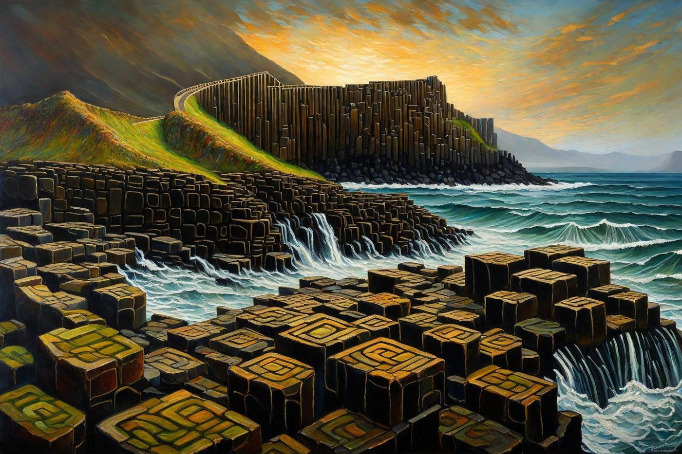 Causeway at Dusk