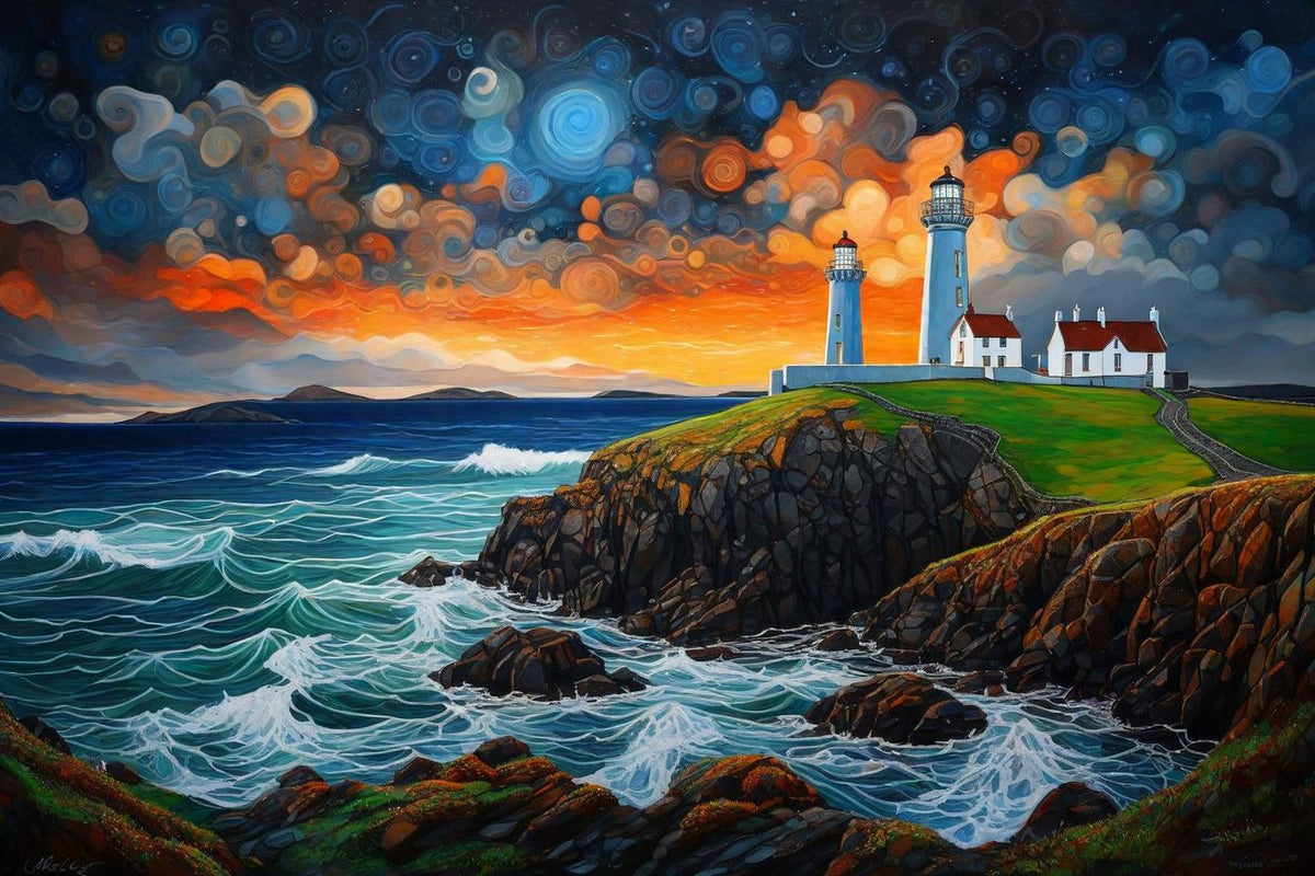 Lighthouse at Dusk