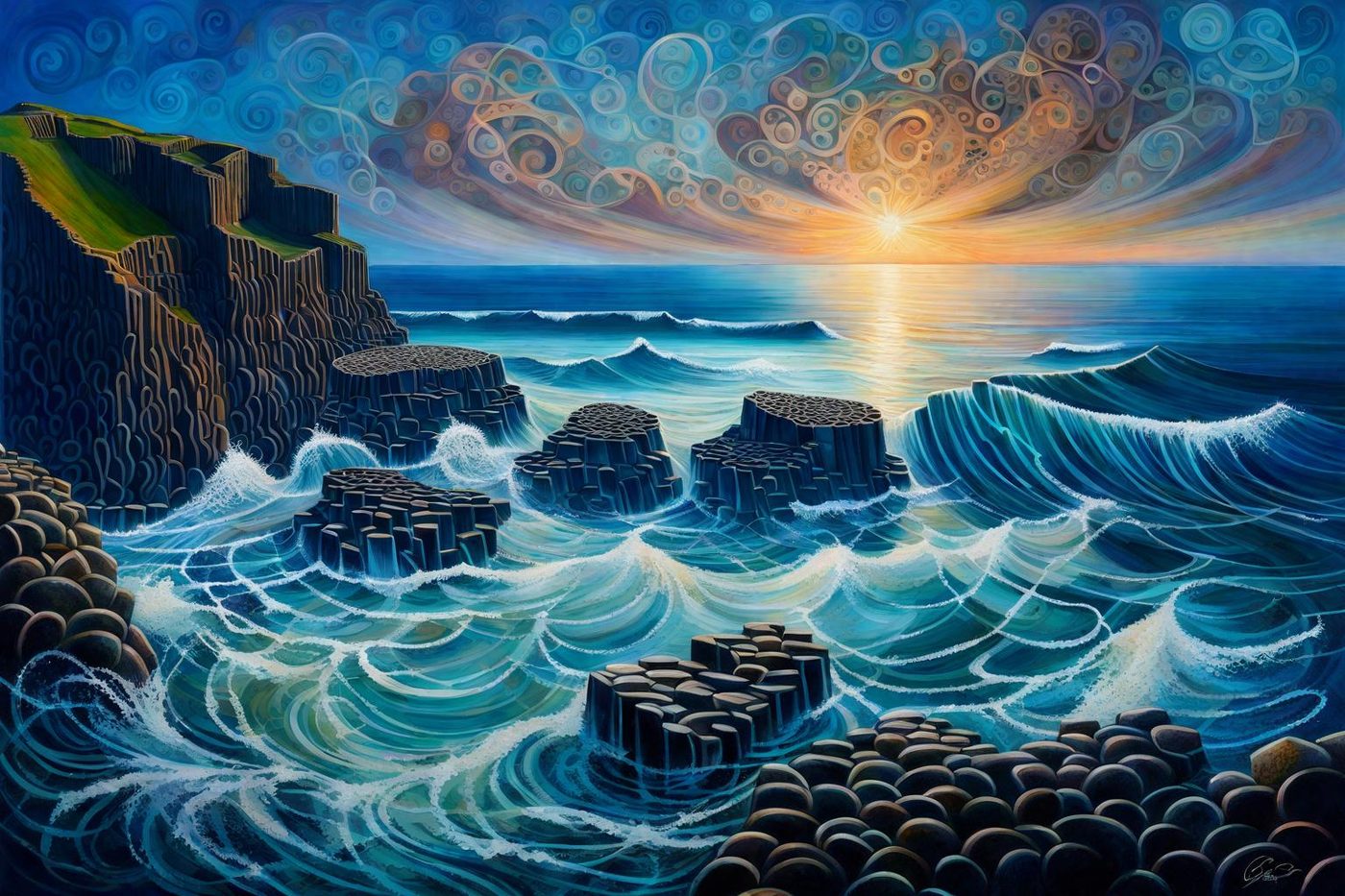 Sea around the Stone