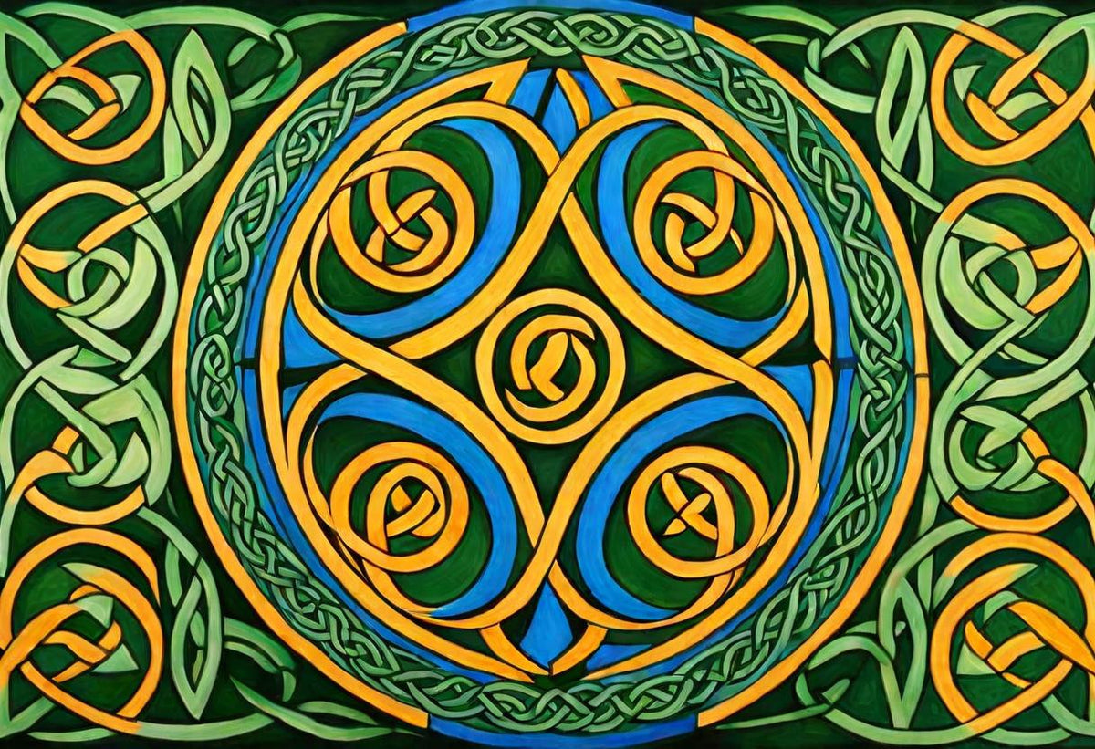 The Turning Spiral shown in a black frame